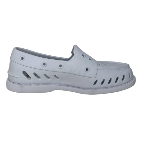 Sperry Top-Sider Shoes Women's 7 White Authentic Original Float Boat Non-Marking - Picture 8 of 13